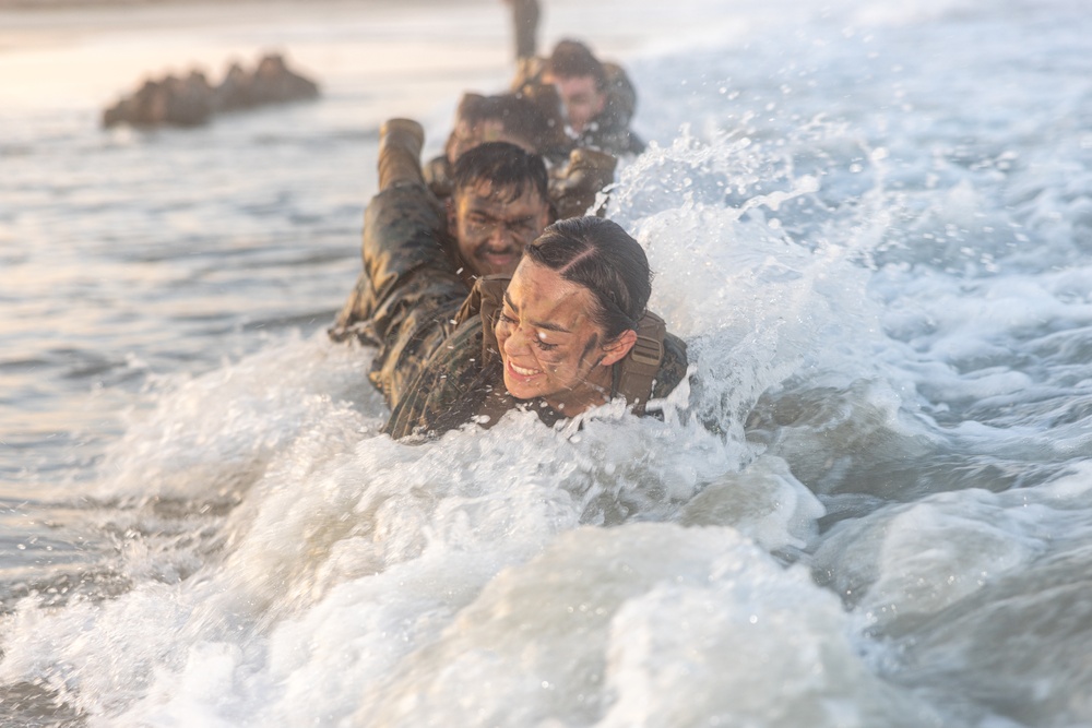 Marines with Martial Arts Instructor Course 106-25 participate in culminating event