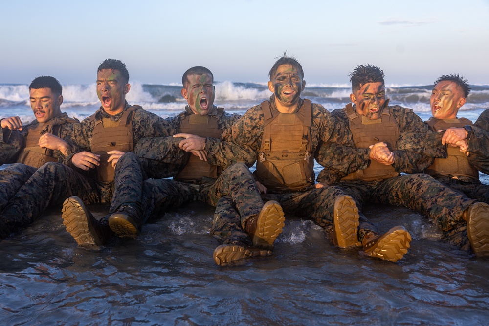 Marines with Martial Arts Instructor Course 106-25 participate in culminating event