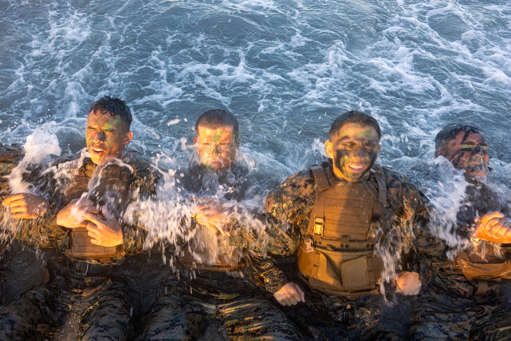 Marines with Martial Arts Instructor Course 106-25 participate in culminating event