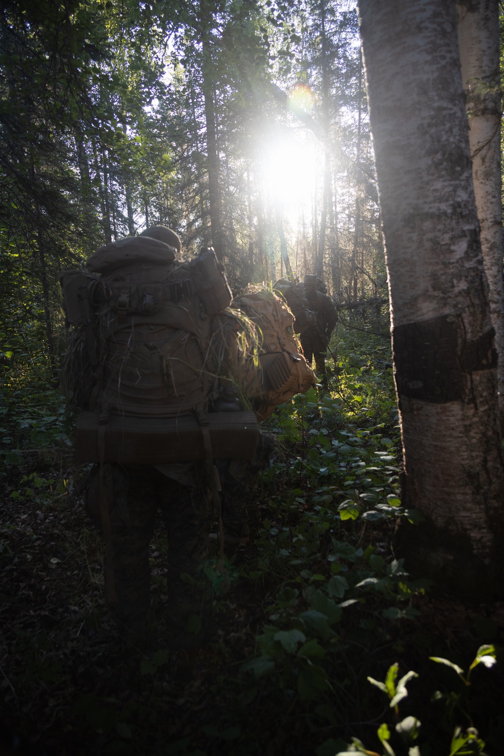 U.S. Marines Conduct Patrol Base Operations Training during AE25