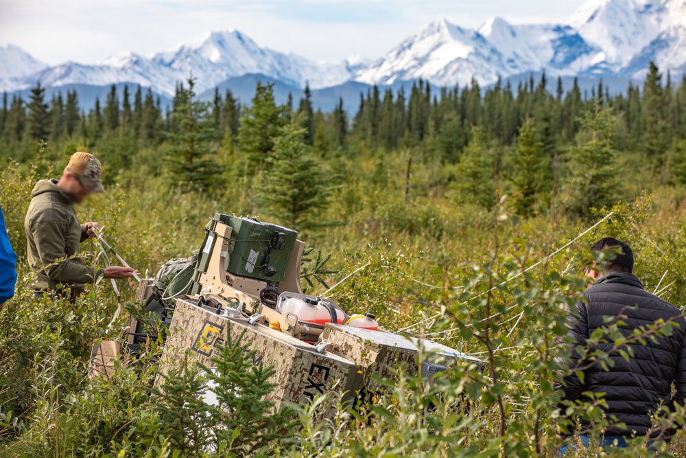 Experimental Resupply Drop at AE25