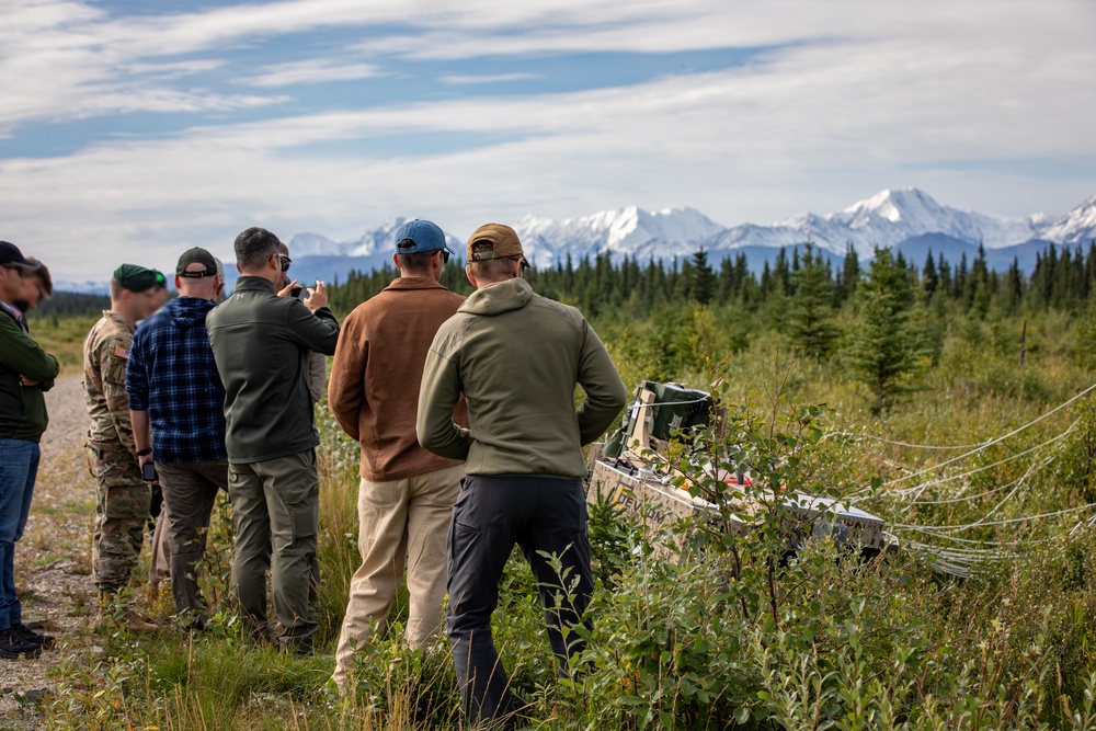 Experimental Resupply Drop at AE25