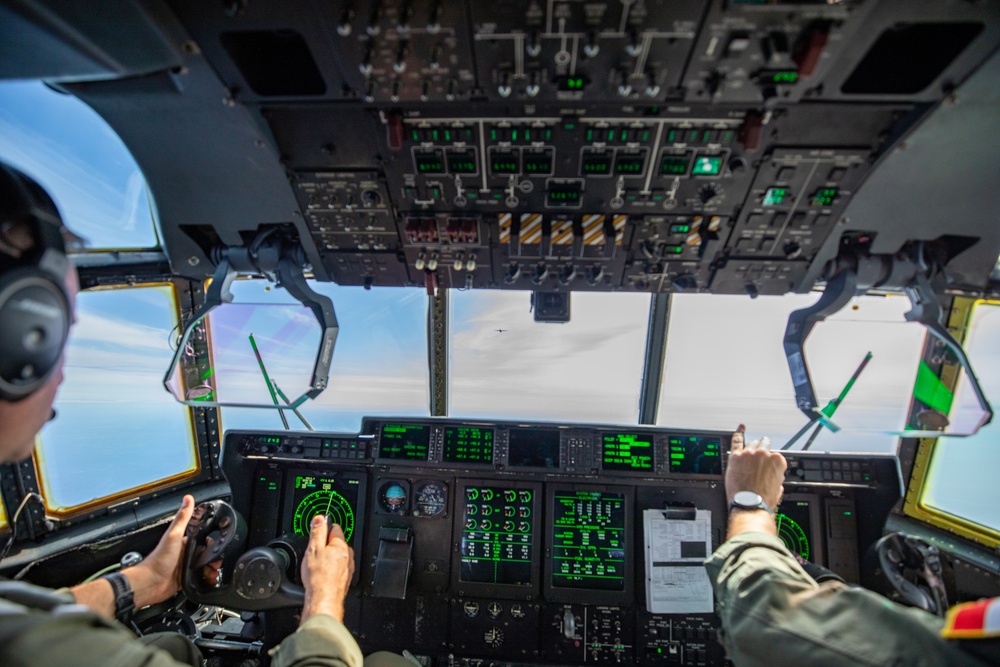Marine KC-130Js Conduct Refueling Operations during Arctic Edge 25