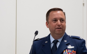 Commander assumes command of the 136th MSG