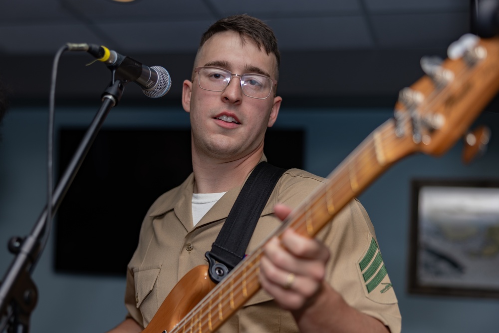 Quantico Rock Band at Landing