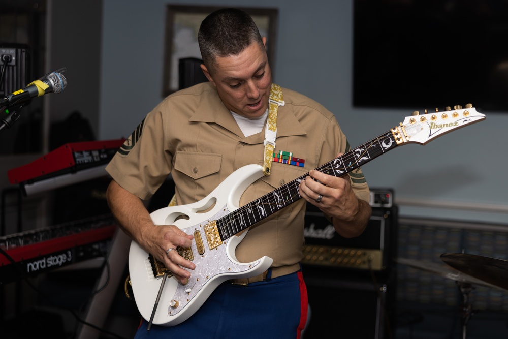 Quantico Rock Band at Landing