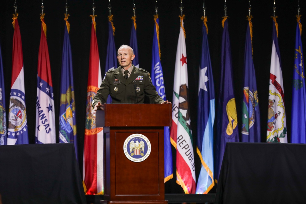 George addresses NGAUS Conference