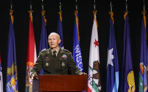 George addresses NGAUS Conference