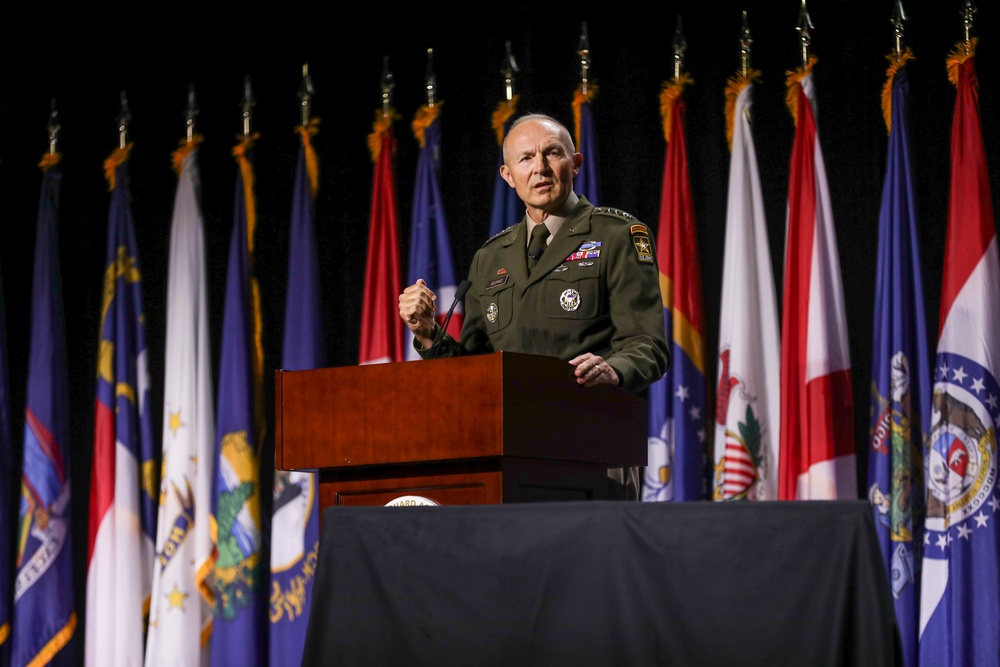 George addresses NGAUS Conference