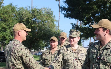 NIOC Pensacola Command Master Chief Reenlistment