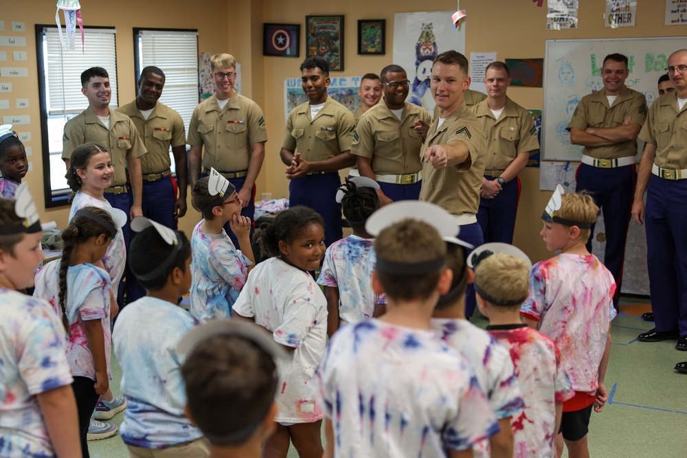 Quantico Marine Band Performs at “The Ollie”
