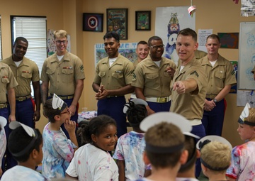 Quantico Marine Band Performs at “The Ollie”