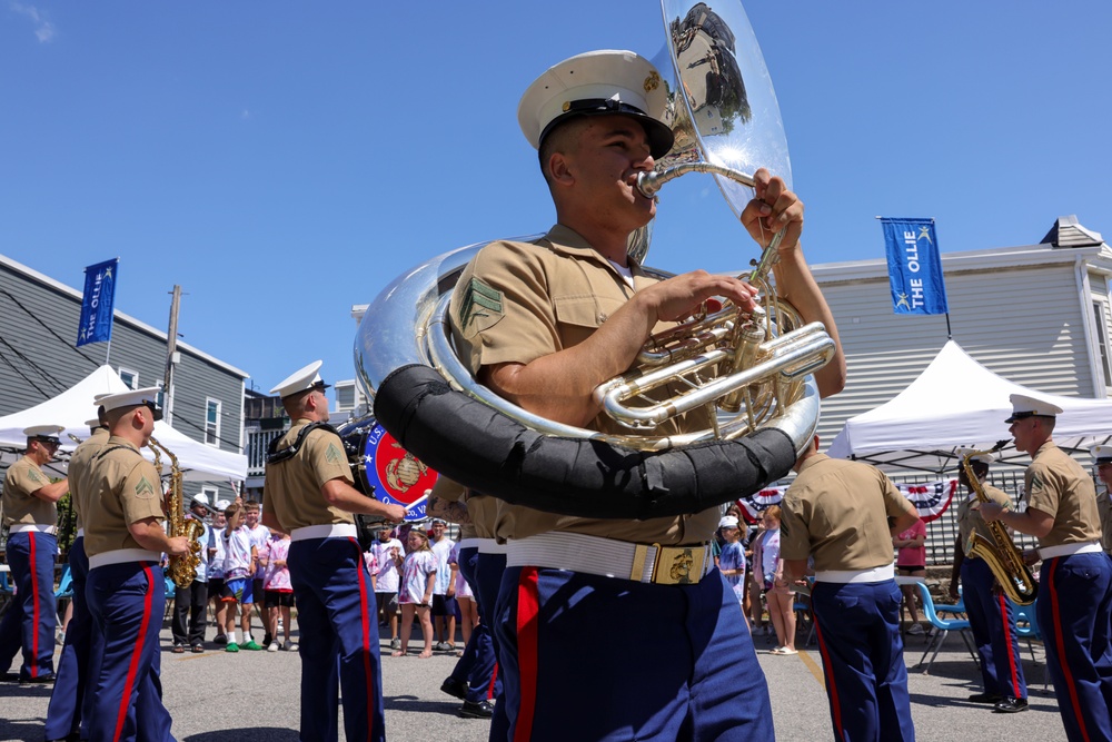 Quantico Marine Band Performs at “The Ollie”
