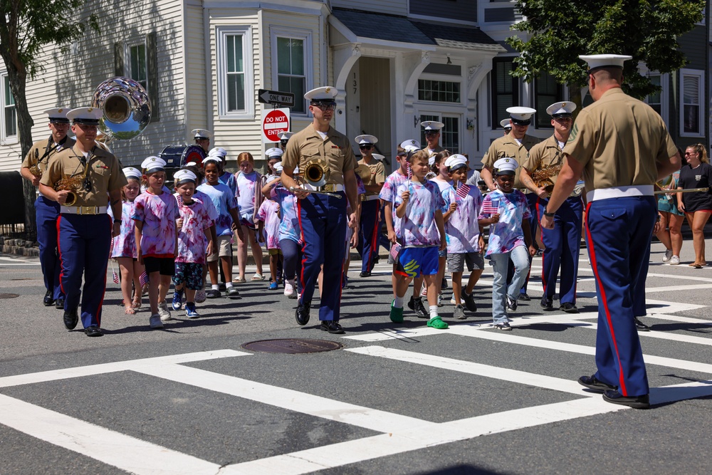 Quantico Marine Band Performs at “The Ollie”