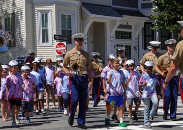 Quantico Marine Band Performs at “The Ollie”