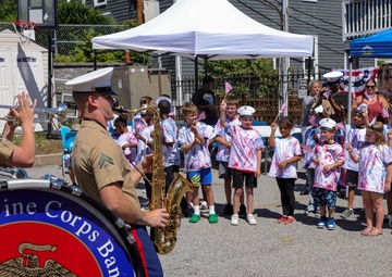 Quantico Marine Band Performs at “The Ollie”