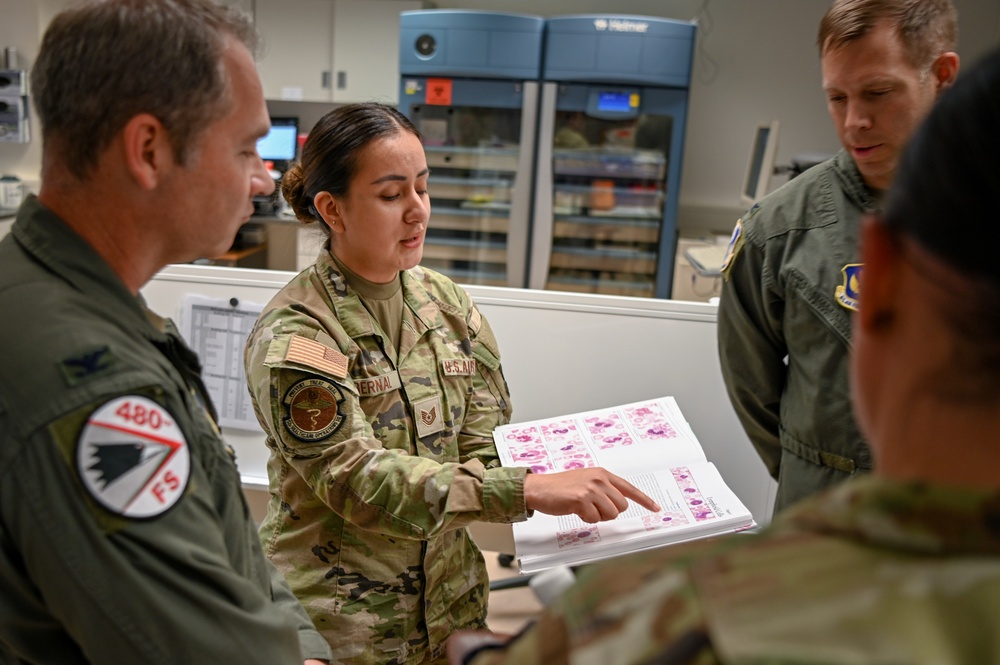 52nd FW command team gains insight through immersion tours