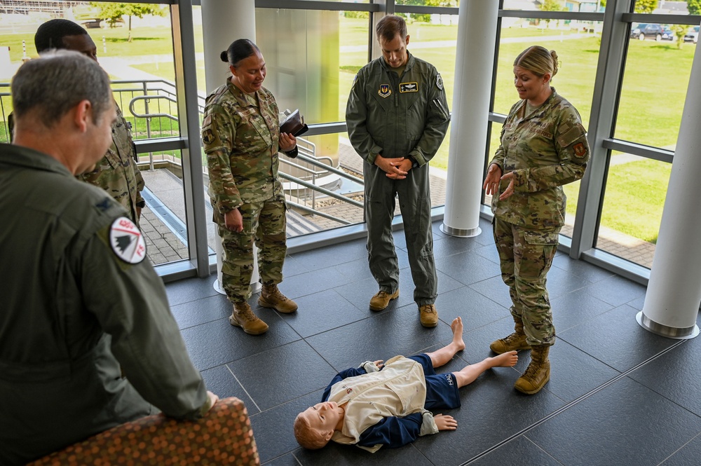 52nd FW command team gains insight through immersion tours