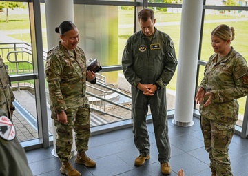 52nd FW command team gains insight through immersion tours