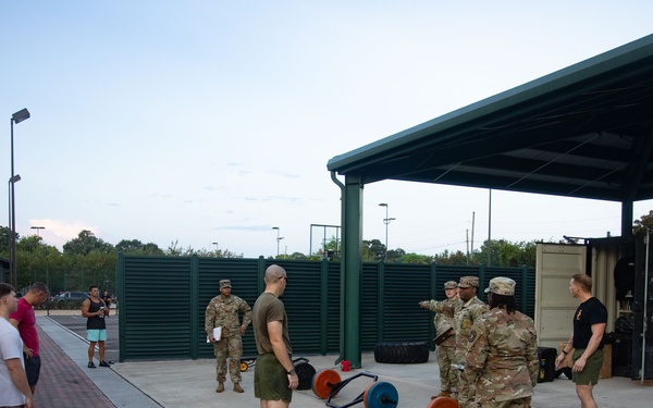 Force Headquarters Group conducts Army Fitness Test