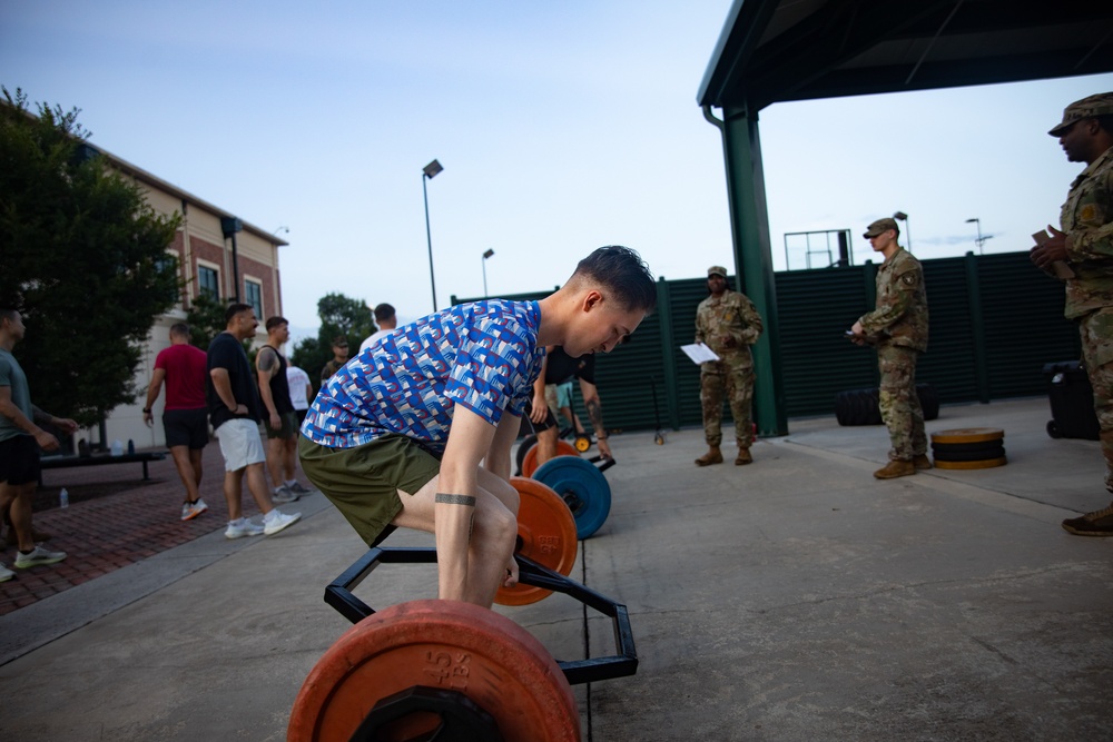 Force Headquarters Group conducts Army Fitness Test