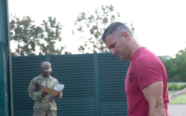 Force Headquarters Group conducts Army Fitness Test