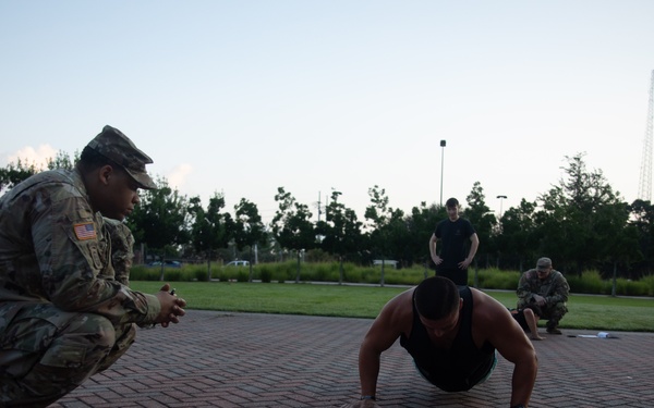 Force Headquarters Group conducts Army Fitness Test
