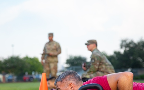 Force Headquarters Group conducts Army Fitness Test