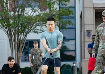 Force Headquarters Group conducts Army Fitness Test