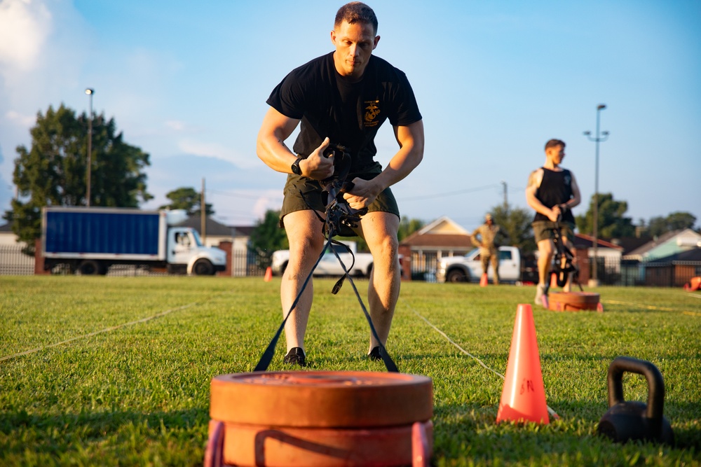 Force Headquarters Group conducts Army Fitness Test