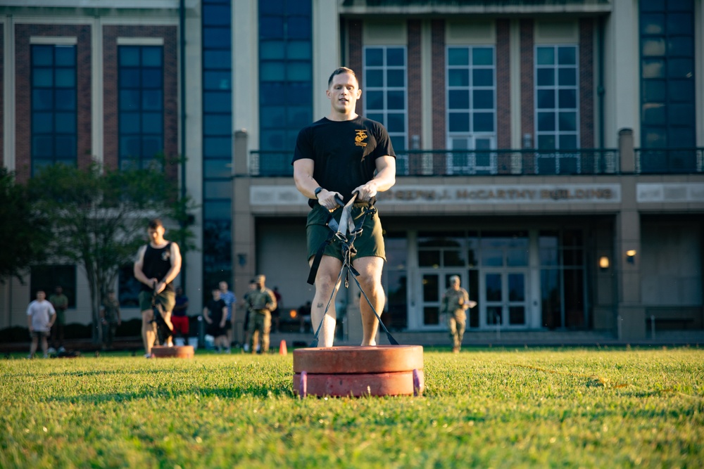 Force Headquarters Group conducts Army Fitness Test