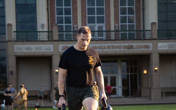 Force Headquarters Group conducts Army Fitness Test