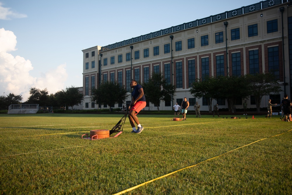 Force Headquarters Group conducts Army Fitness Test
