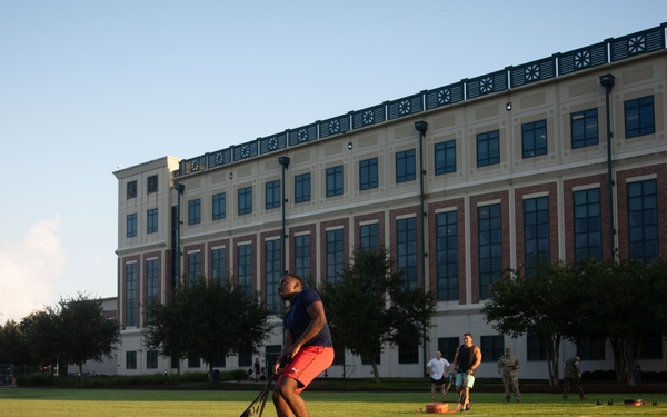 Force Headquarters Group conducts Army Fitness Test