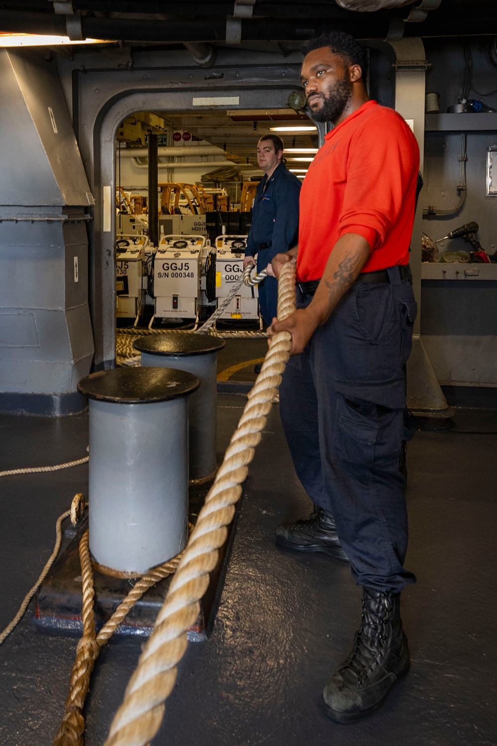 Daily Operations Aboard USS George H.W. Bush (CVN 77)