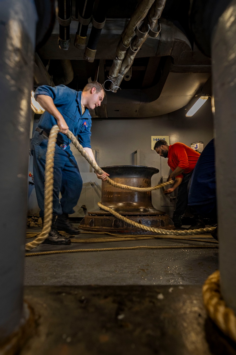 Daily Operations Aboard USS George H.W. Bush (CVN 77)