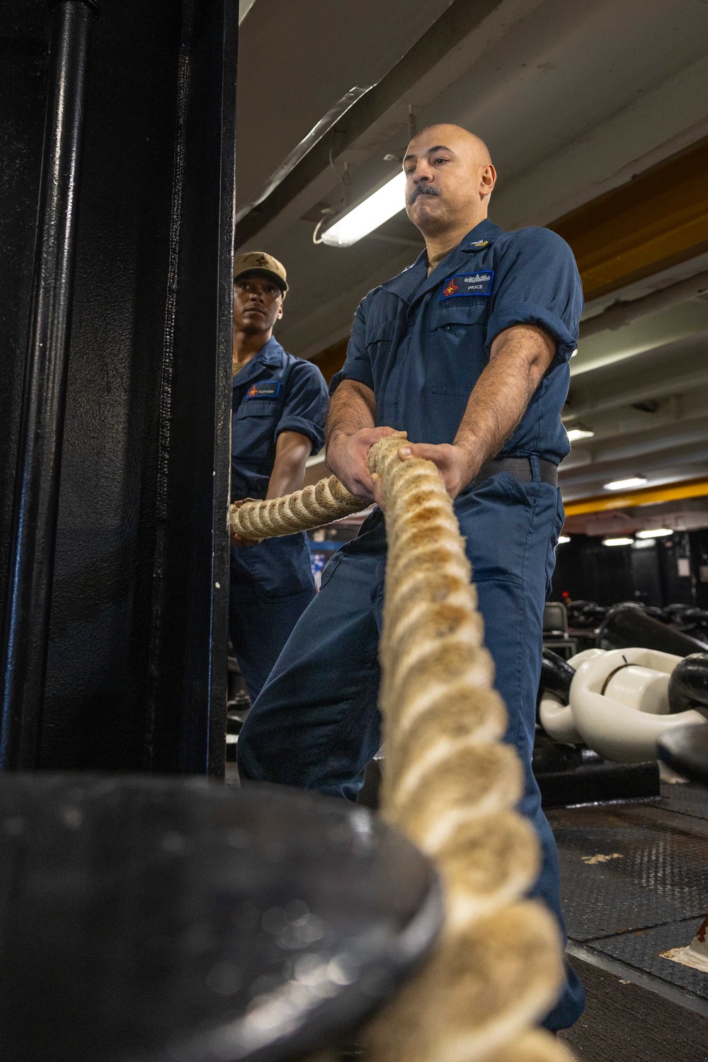 Daily Operations Aboard USS George H.W. Bush (CVN 77)
