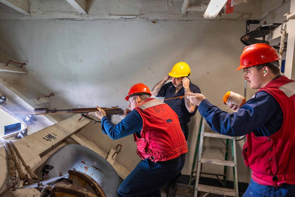 Daily Operations Aboard USS George H.W. Bush (CVN 77)