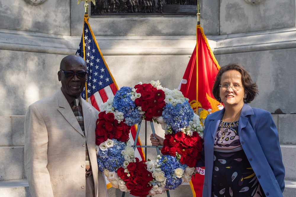 Marine Week Boston: Wreath Laying Ceremony