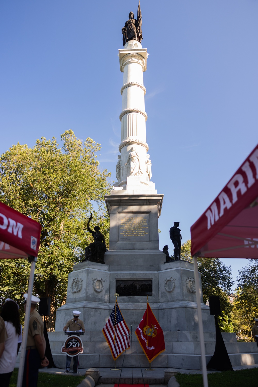 Marine Week Boston: Wreath Laying Ceremony