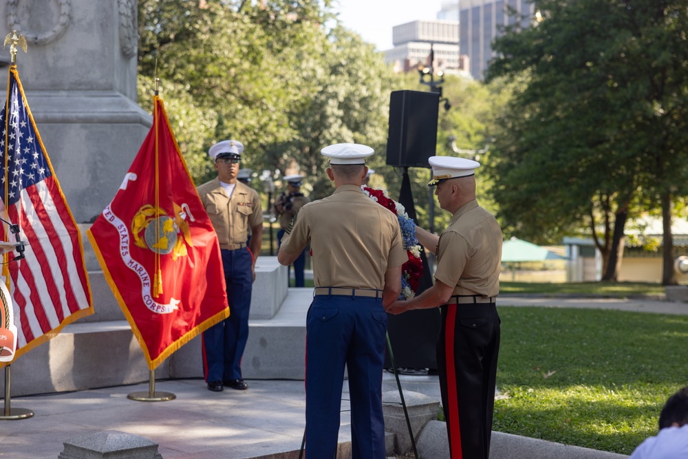 Marine Week Boston: Wreath Laying Ceremony