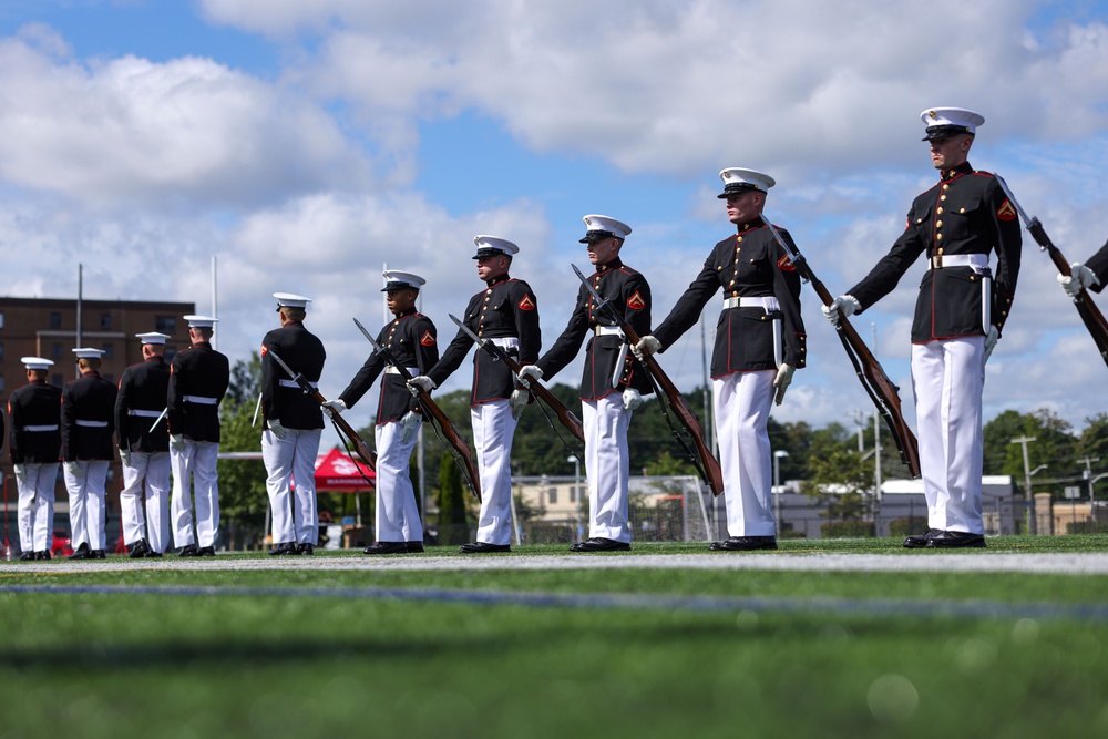 Recruiting Station Boston Hosts Pool Function and Marines 250 Birthday Celebration