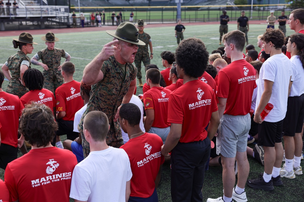 Recruiting Station Boston Hosts Pool Function and Marines 250 Birthday Celebration