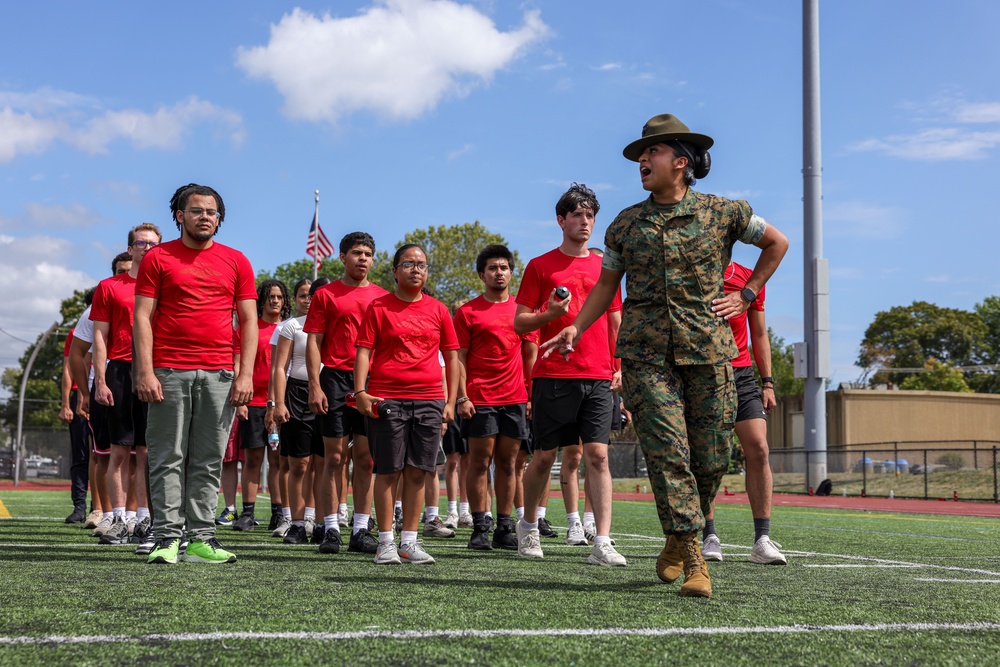 Recruiting Station Boston Hosts Pool Function and Marines 250 Birthday Celebration