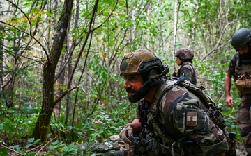 French EOD Team Clears Hidden Ammo Cache During IED Rodeo