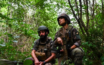 French EOD Team Clears Hidden Ammo Cache During IED Rodeo