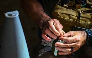 French EOD Team Clears Hidden Ammo Cache During IED Rodeo
