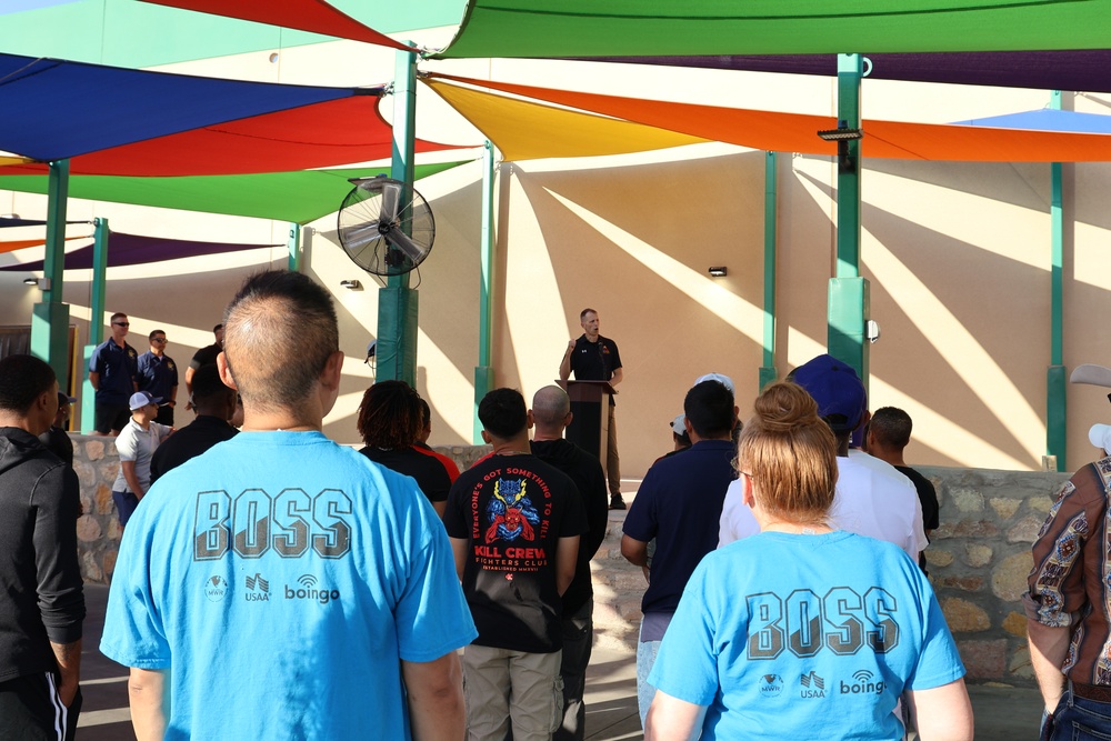 Fort Bliss Soldiers Volunteer at El Pasoans Fighting Hunger Food Bank