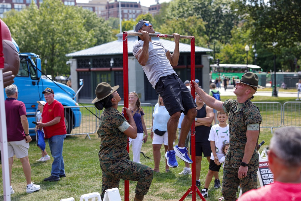 MCRC Hosts Static Display during Marine Week Boston