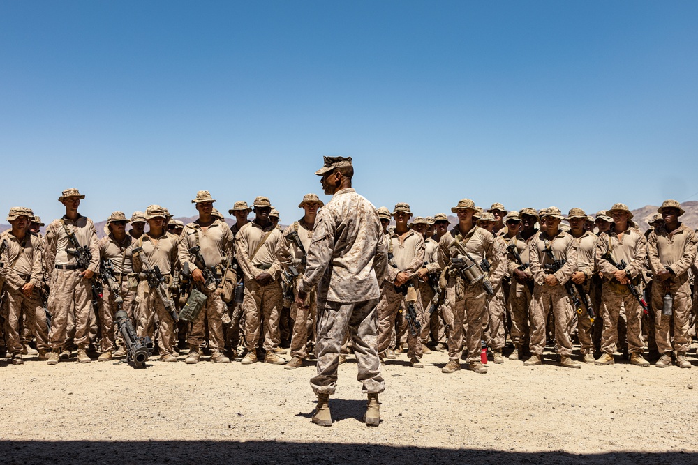 SLTE 4-25: II MEF Commanding General Visits V28